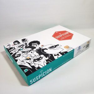 Suspicion Board Game COMPLETE Wonder Forge 2016 Deduction Mystery Party Group